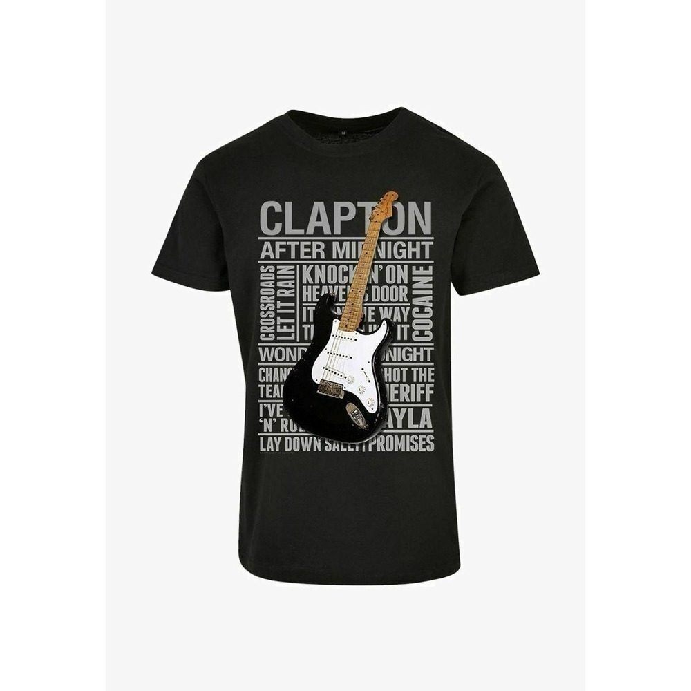 Eric Clapton Songs Classic Guitar Rock Fan Unisex T-Shirt